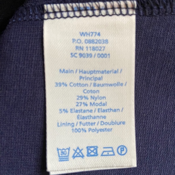 NWOT Boden Knit Dress, 2/4, Dark Blue - Picture 6 of 8